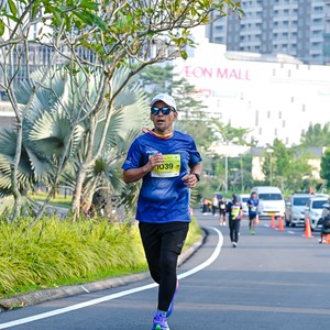 Race photo from BOGORUN 2026