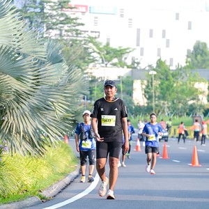 Race photo from BOGORUN 2026