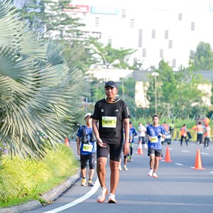 Race photo from BOGORUN 2026