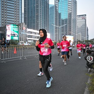 Race photo from SMARTFREN RUN 2026