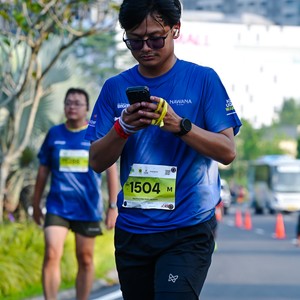 Race photo from BOGORUN 2026