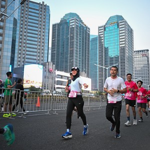 Race photo from SMARTFREN RUN 2026
