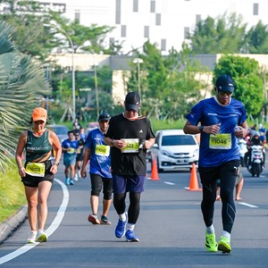Race photo from BOGORUN 2026
