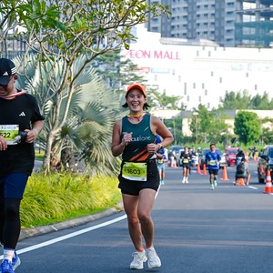 Race photo from BOGORUN 2026