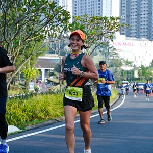 Race photo from BOGORUN 2026