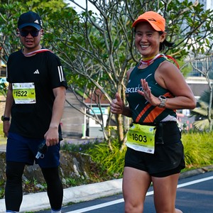 Race photo from BOGORUN 2026