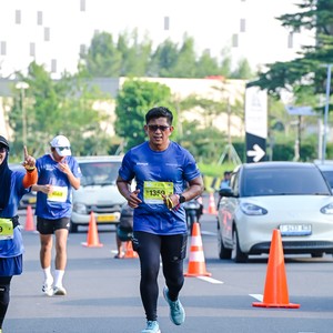 Race photo from BOGORUN 2026