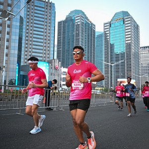 Race photo from SMARTFREN RUN 2026