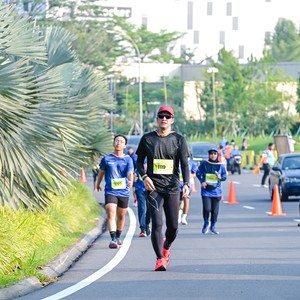 Race photo from BOGORUN 2026