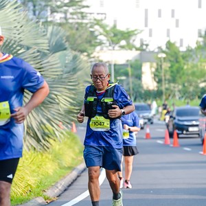 Race photo from BOGORUN 2026