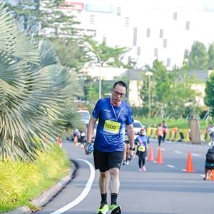 Race photo from BOGORUN 2026