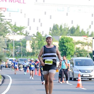Race photo from BOGORUN 2026