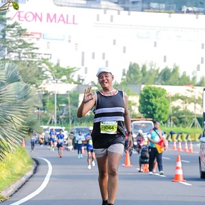 Race photo from BOGORUN 2026