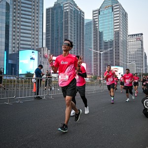 Race photo from SMARTFREN RUN 2026