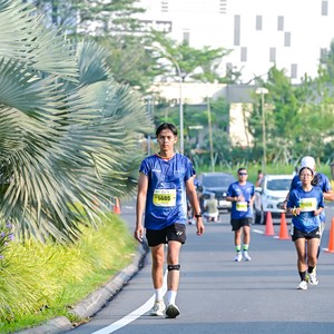 Race photo from BOGORUN 2026