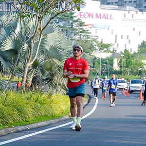 Race photo from BOGORUN 2026