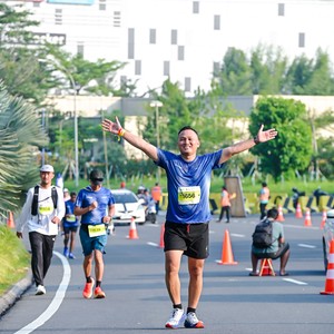 Race photo from BOGORUN 2026