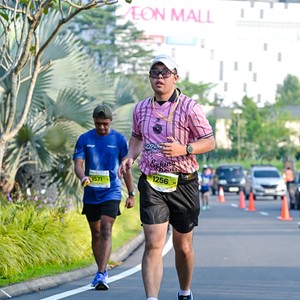 Race photo from BOGORUN 2026