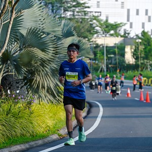 Race photo from BOGORUN 2026