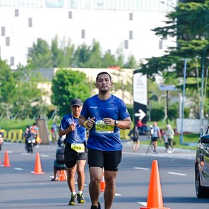 Race photo from BOGORUN 2026