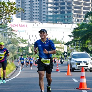 Race photo from BOGORUN 2026