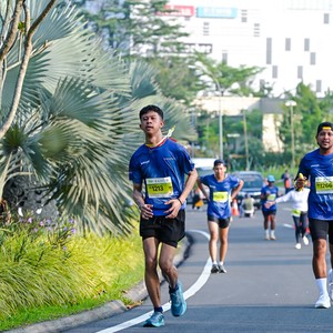 Race photo from BOGORUN 2026