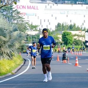 Race photo from BOGORUN 2026