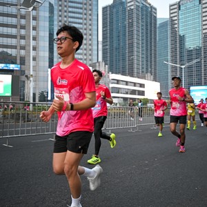 Race photo from SMARTFREN RUN 2026