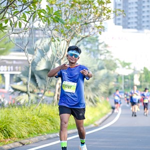 Race photo from BOGORUN 2026