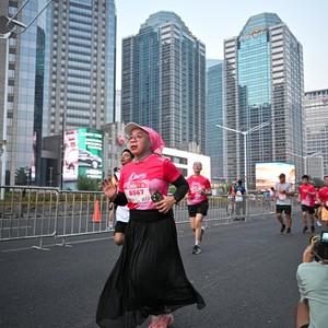 Race photo from SMARTFREN RUN 2026