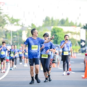 Race photo from BOGORUN 2026