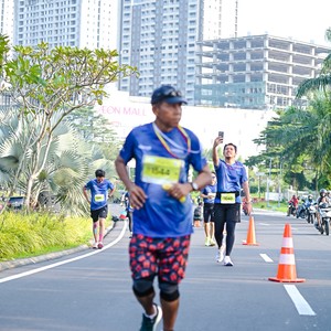 Race photo from BOGORUN 2026