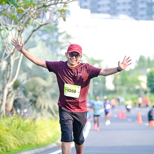 Race photo from BOGORUN 2026