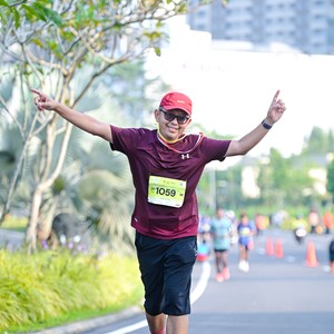 Race photo from BOGORUN 2026