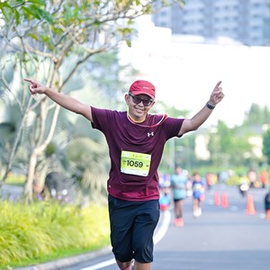 Race photo from BOGORUN 2026