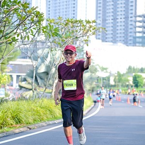 Race photo from BOGORUN 2026