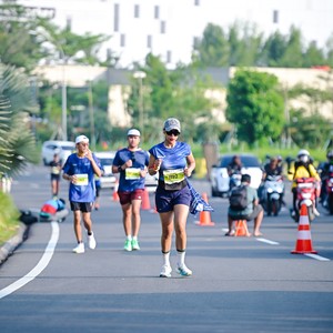 Race photo from BOGORUN 2026