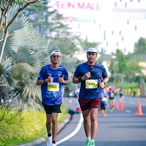 Race photo from BOGORUN 2026