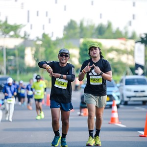 Race photo from BOGORUN 2026