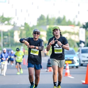 Race photo from BOGORUN 2026