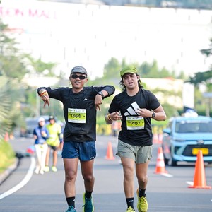 Race photo from BOGORUN 2026