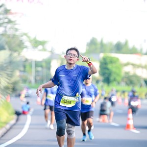 Race photo from BOGORUN 2026