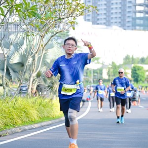Race photo from BOGORUN 2026