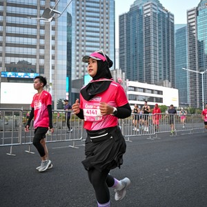 Race photo from SMARTFREN RUN 2026