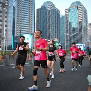 Race photo from SMARTFREN RUN 2026