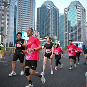 Race photo from SMARTFREN RUN 2026