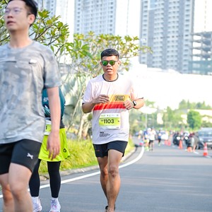 Race photo from BOGORUN 2026