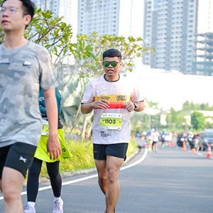 Race photo from BOGORUN 2026