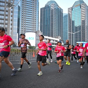 Race photo from SMARTFREN RUN 2026