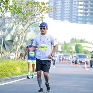 Race photo from BOGORUN 2026